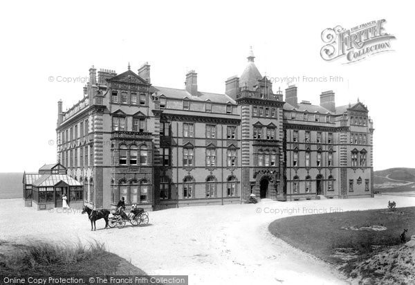 Photo of Newquay, Headland Hotel 1901