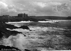 Headland Hotel And Fistral Bay 1921, Newquay