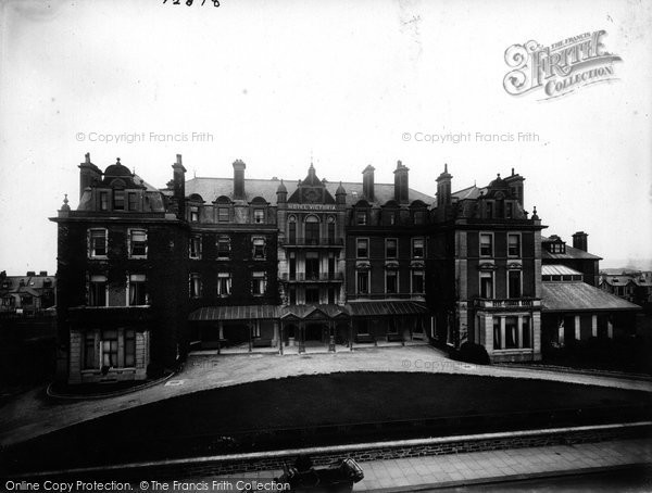 Photo of Newquay, Hotel Victoria 1922