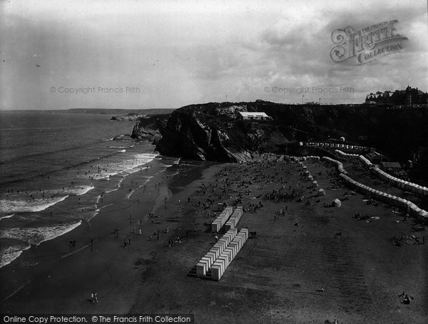 Photo of Newquay, Island Crescent 1925