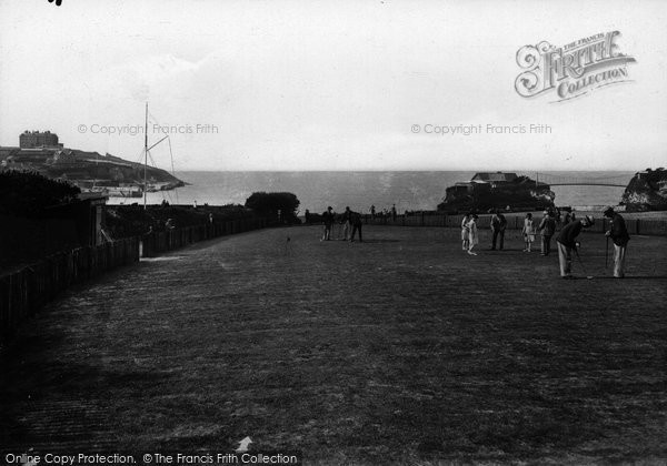 Photo of Newquay, Killacourt Putting Green 1928