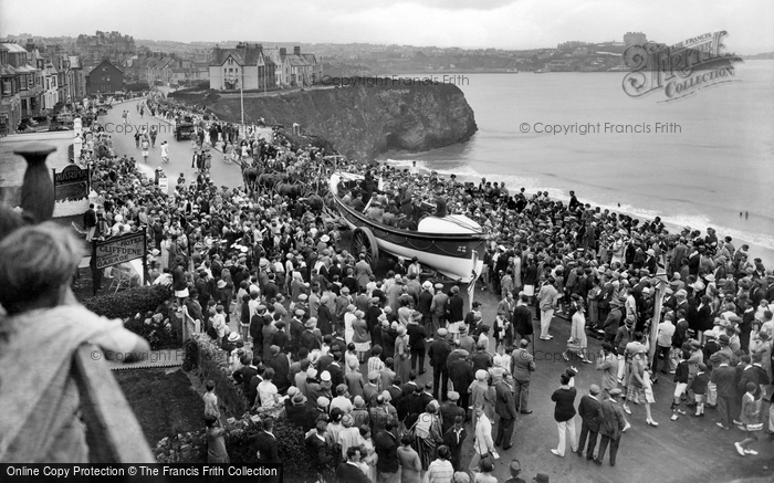 Photo of Newquay, Lifeboat Day 1928