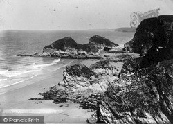 Lion Rock c.1900, Newquay