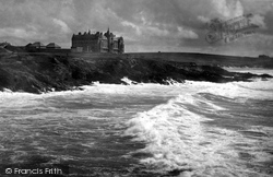 Little Fistral Bay And The Headland Hotel 1921, Newquay