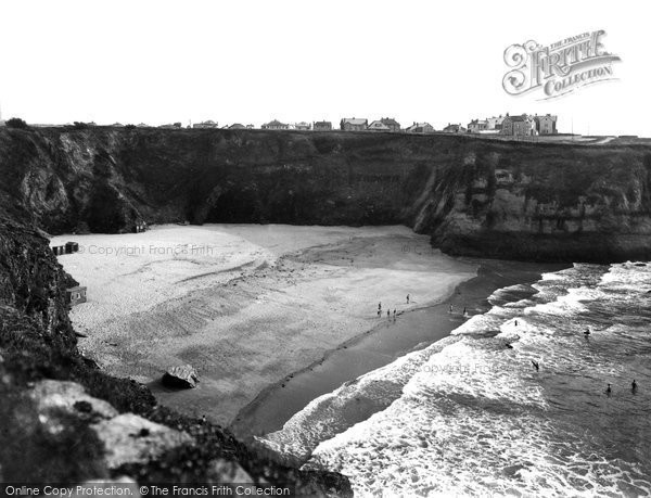 Photo of Newquay, Lusty Glaze Bay 1936