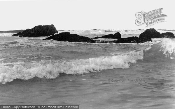 Photo of Newquay, Lusty Glaze Beach c.1960