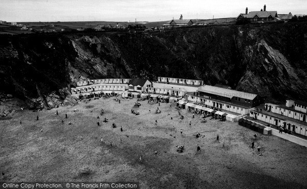 Photo of Newquay, Lusty Glaze c.1960