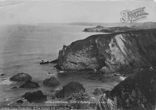 Photo of Newquay, Lusty Glaze, Porth And Watergate 1899