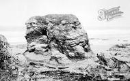 Norwegian Rock At Porth 1914, Newquay