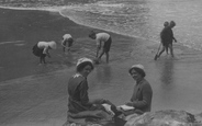 On The Beach 1912, Newquay