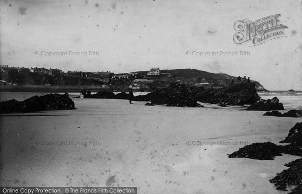 Photo of Newquay, On The Sands 1887