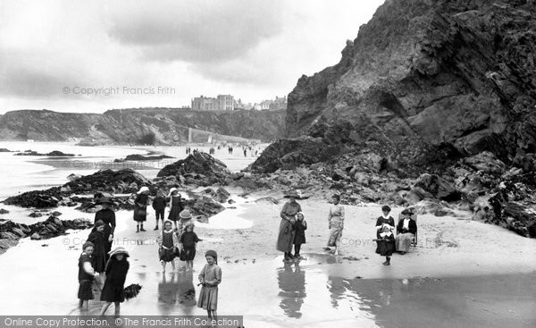 Photo of Newquay, On The Sands 1912