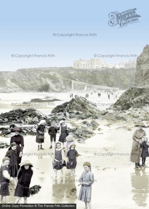 Photo of Newquay, On The Sands 1912