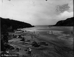 Porth Beach 1925, Newquay