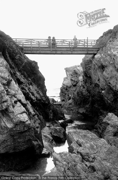 Photo of Newquay, Porth Bridge 1912