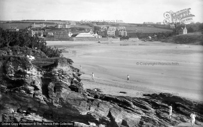Photo of Newquay, Porth Sands 1935