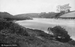 River Gannel And Pentire Headland 1912, Newquay