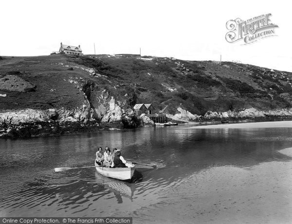 Photo of Newquay, River Gannel, Fern Pit Ferry 1928