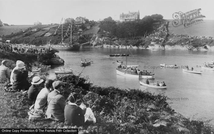 Photo of Newquay, River Gannel, The Gannel Regatta 1928