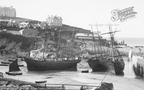 Photo of Newquay, Ships And Boats 1894