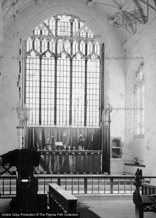 Photo of Newquay, St Michael's Church Altar c.1900