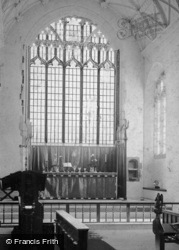 St Michael's Church Altar c.1900, Newquay