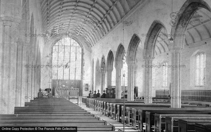 Photo of Newquay, St Michael's Church, Nave East c.1900