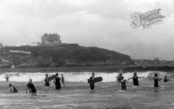 Surfers And Swimmers 1925, Newquay