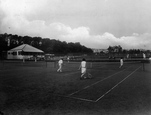 Tennis Courts At Trenance Gardens 1928, Newquay