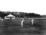 Tennis Courts At Trenance Gardens 1928, Newquay