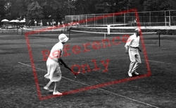 Tennis In Trenance Gardens 1928, Newquay