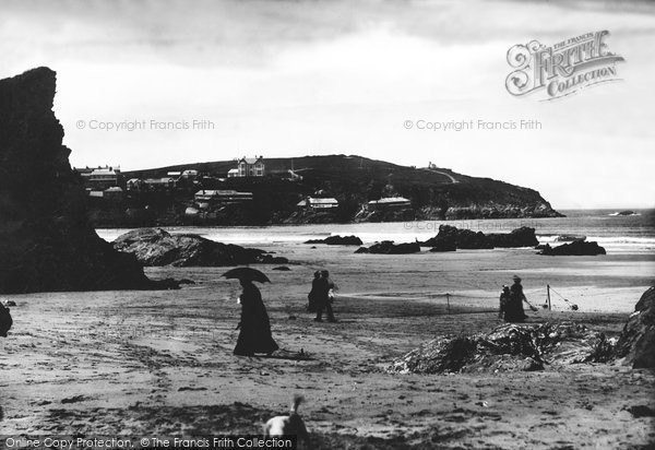 Photo of Newquay, Tennis On The Sands 1887