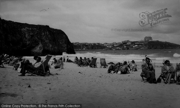 Photo of Newquay, The Beach c.1960