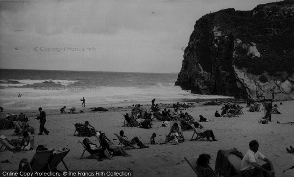 Photo of Newquay, The Beach c.1960