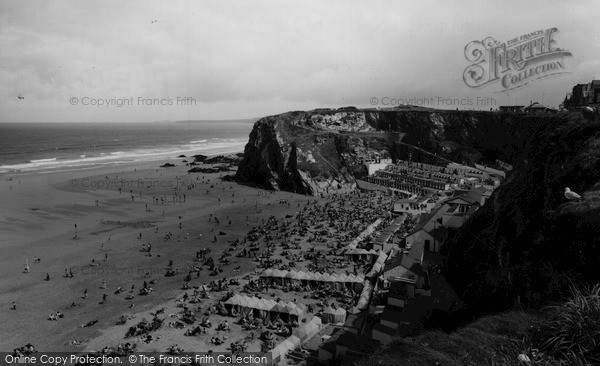 Photo of Newquay, The Beach c.1960