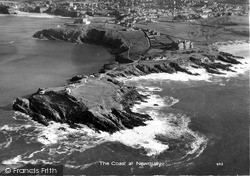 The Coast c.1958, Newquay