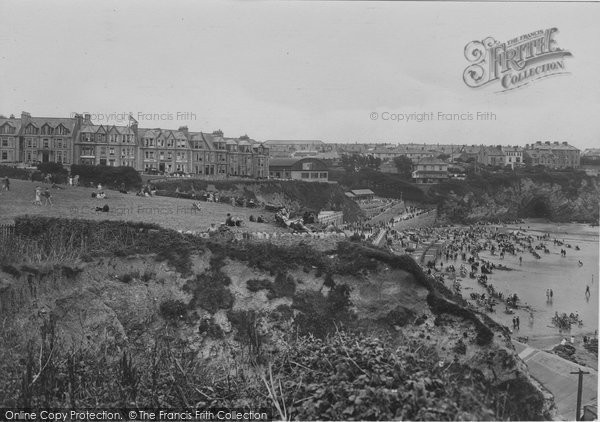 Photo of Newquay, The Crescent 1928