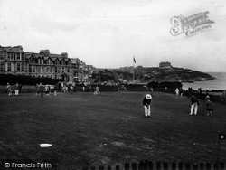 The Crescent And Putting Green 1928, Newquay