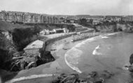 The Crescent, Towan Beach 1925, Newquay