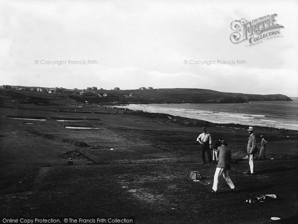 Photo of Newquay, The Golf Links 1925