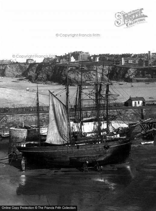 Photo of Newquay, The Harbour 1904