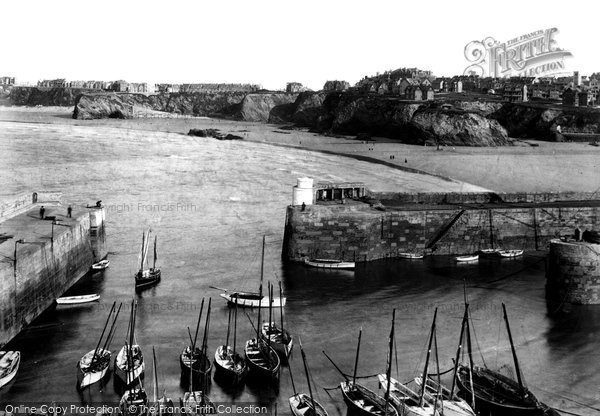 Photo of Newquay, the Harbour 1907