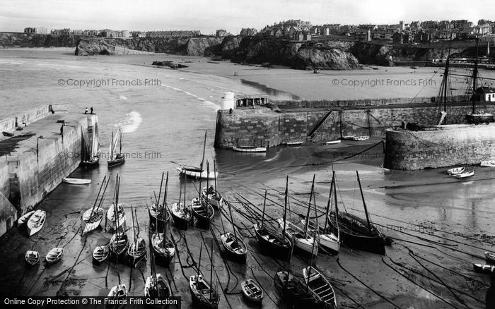 Photo of Newquay, The Harbour 1907