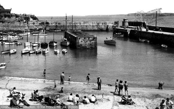 Photo of Newquay, The Harbour 1952