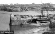 The Harbour c.1900, Newquay