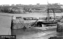 The Harbour c.1900, Newquay