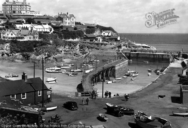 Photo of Newquay, The Harbour c.1960