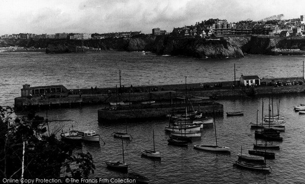 Photo of Newquay, The Harbour c.1960