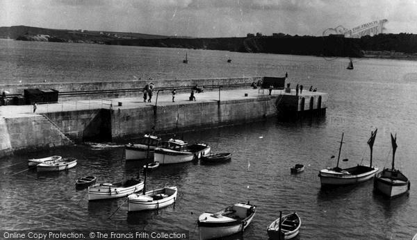 Photo of Newquay, The Harbour c.1960