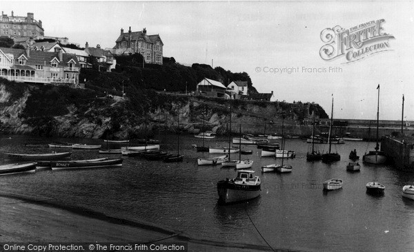 Photo of Newquay, The Harbour c.1960